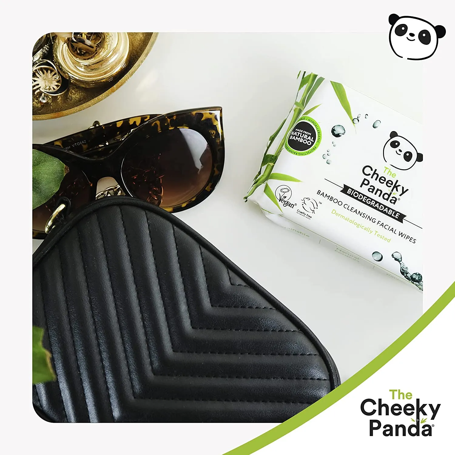 Bamboo Biodegradable Face Wipes (6 pack)