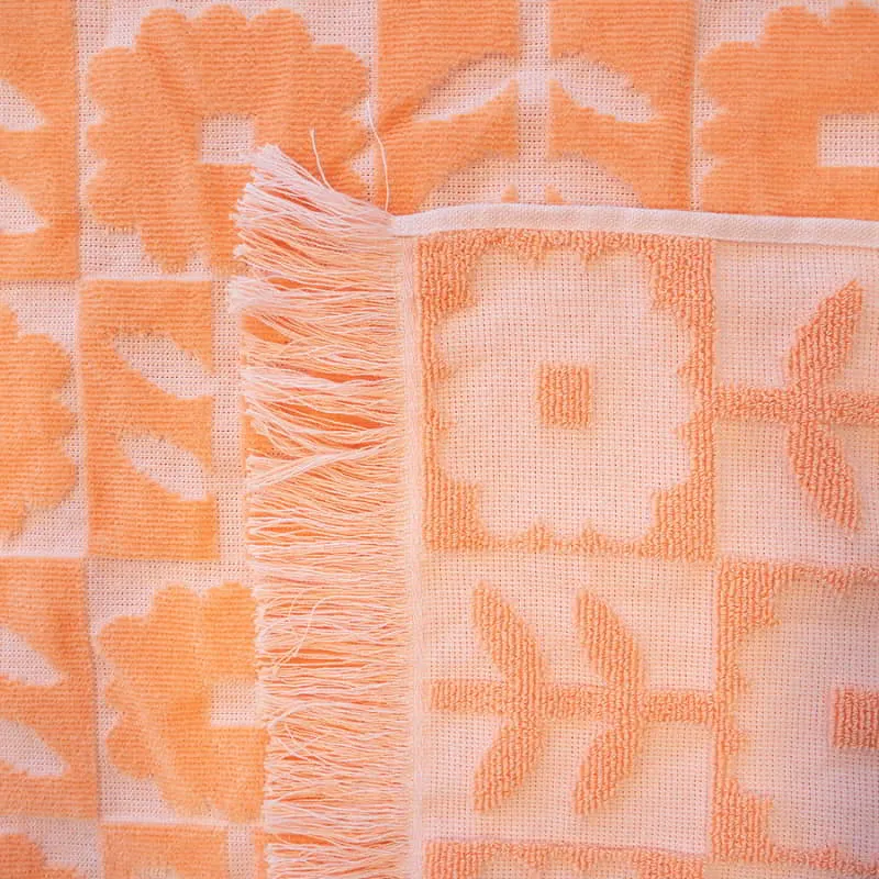 Bambury HiLo Bloom Peach Beach Towel