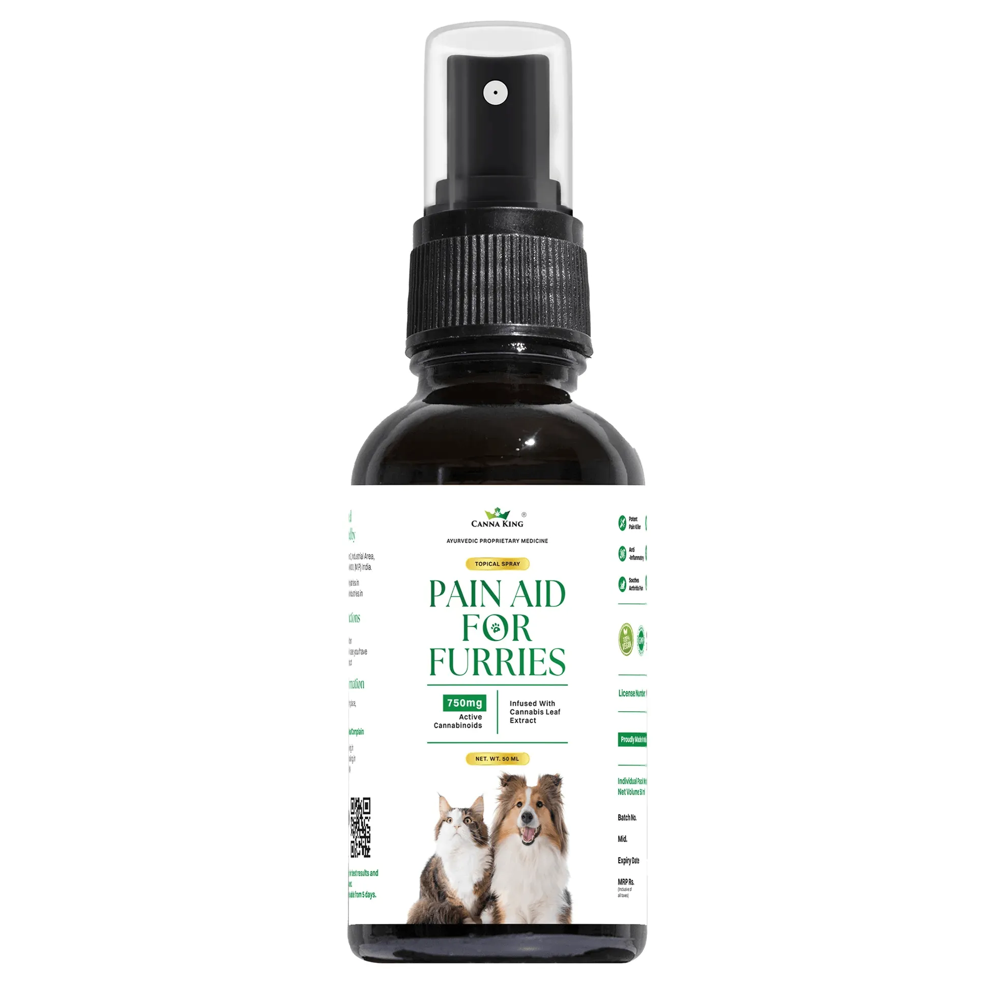 Cannaking Pain Aid for Furries - 50ml