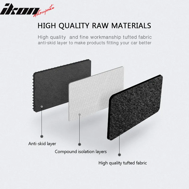 Car Floor Mat for 2006-2013 Audi A3 Black Car Front Rear  Nylon 4 PCS