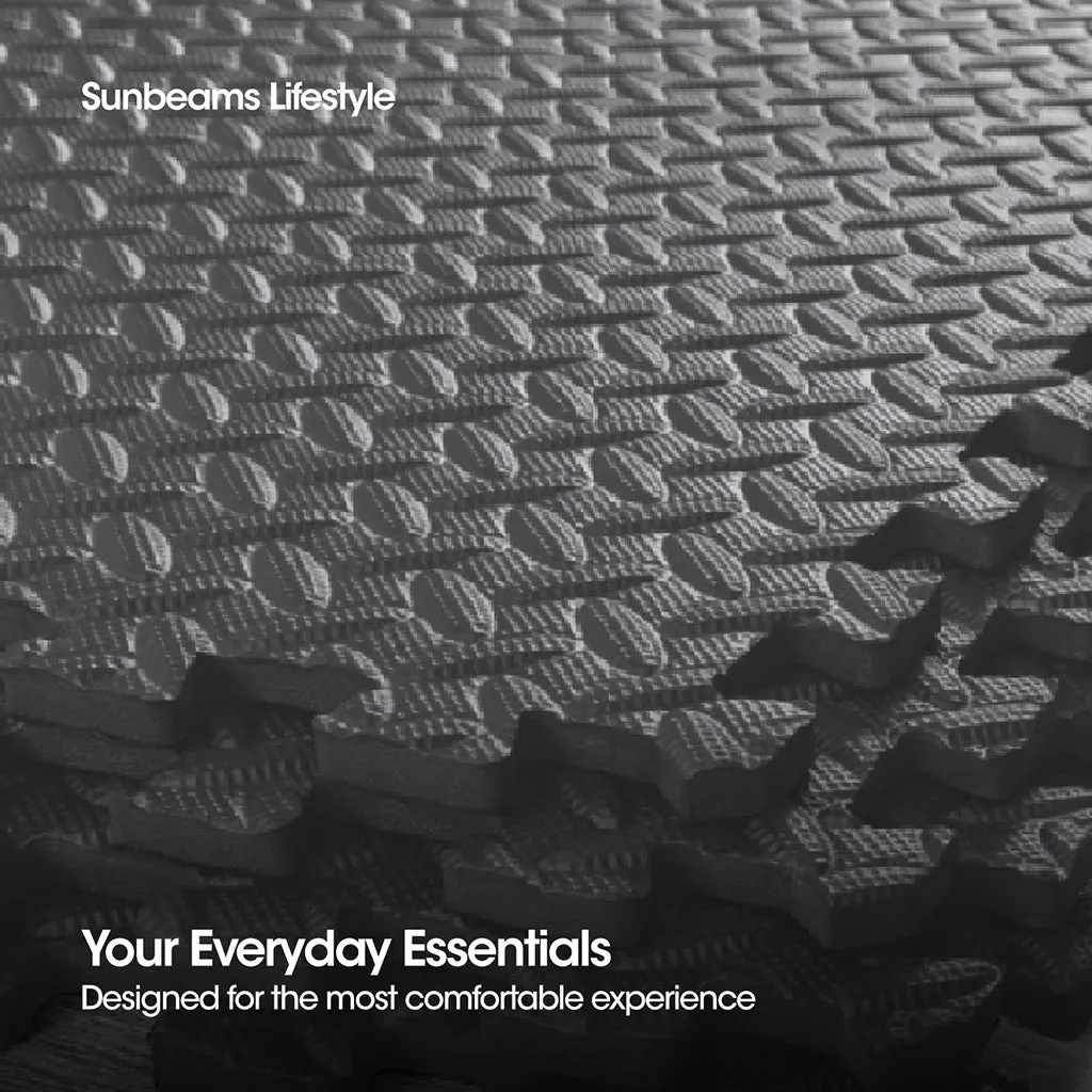 FITSPIRE Premium EVA Interlocking Mat w/o Edges Set of 4