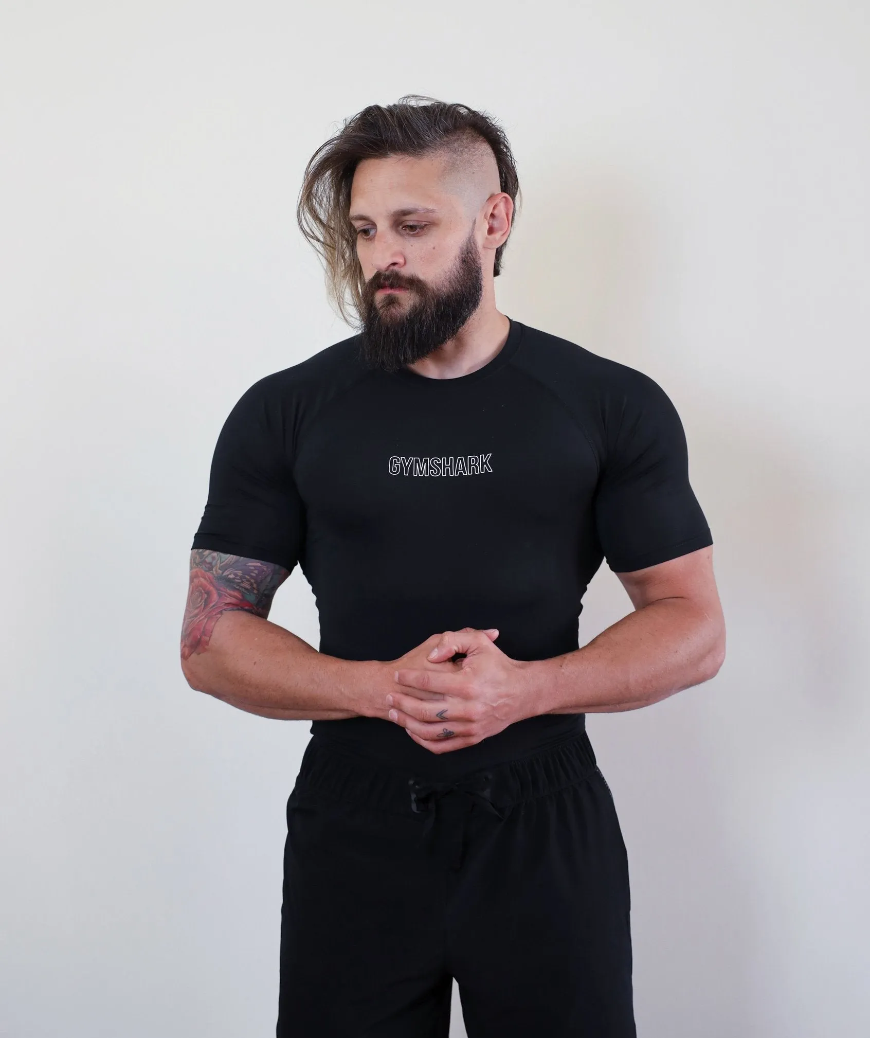 Gymshark Combat Rashguard - Black