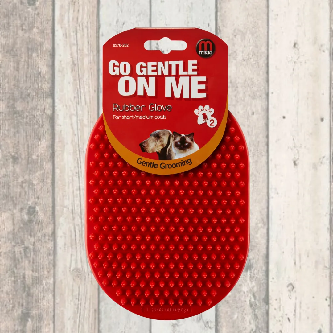 Mikki Rubber Grooming Glove