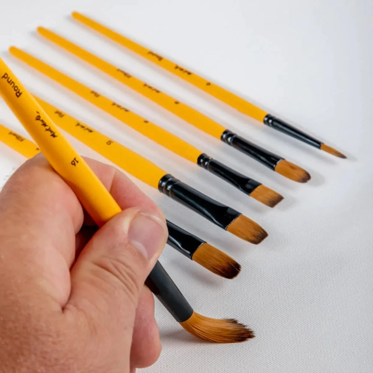 Mont Marte Gallery Series Brush Set Acrylic 6pc