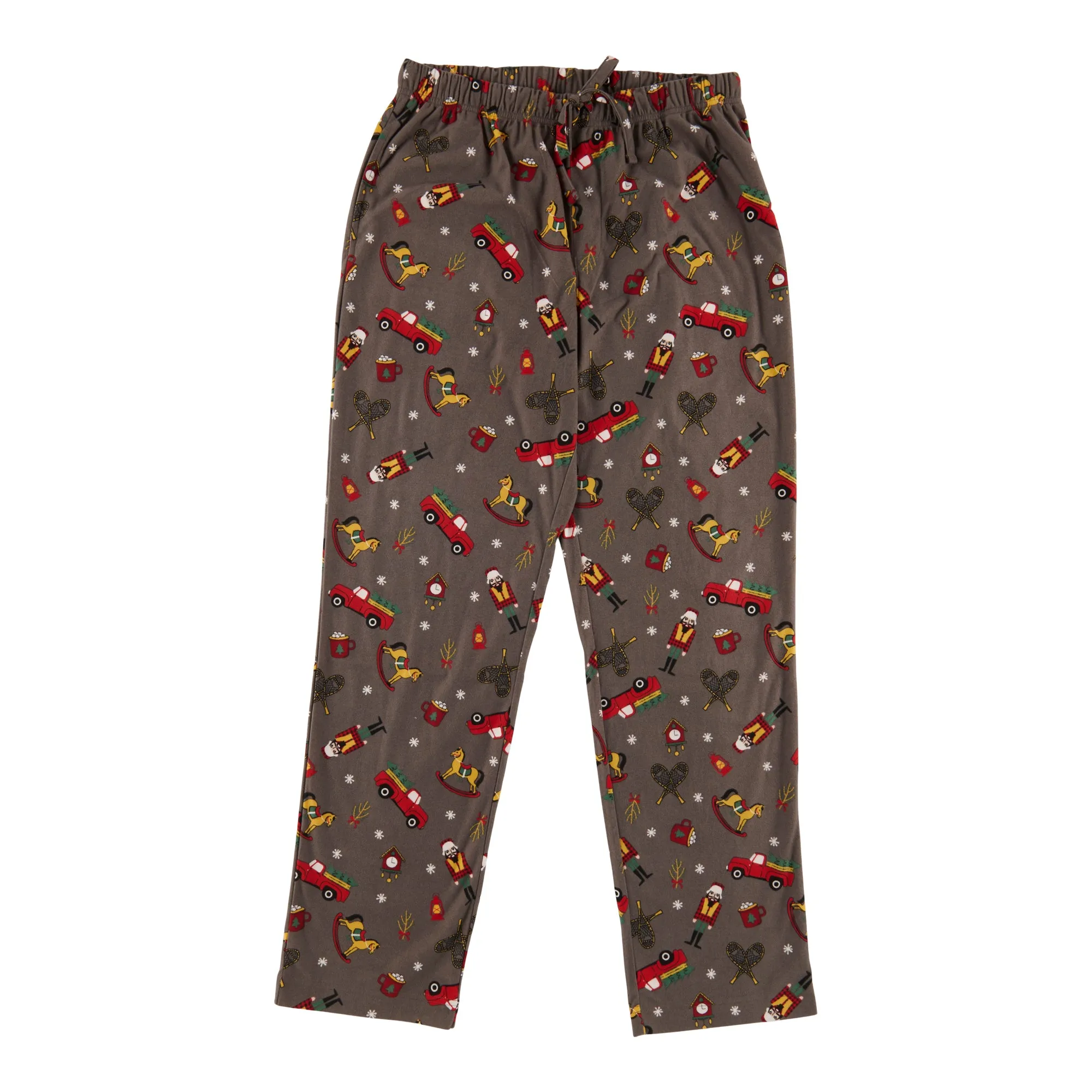 Mountain Ridge Men's Printed Micropolar PJ Pants