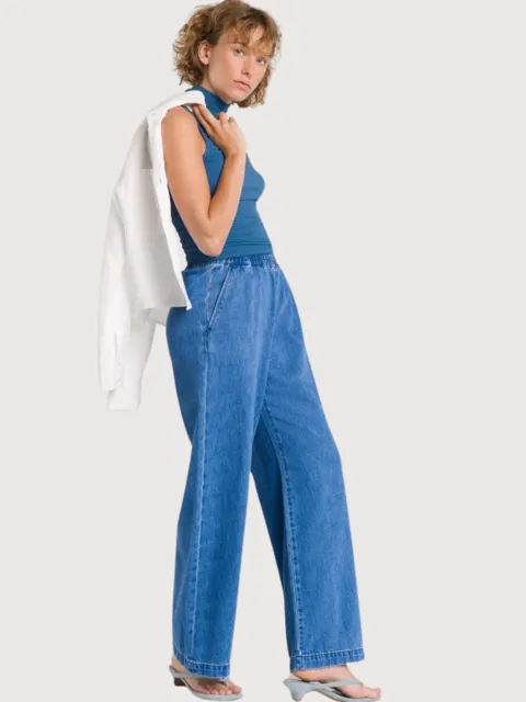 Noriko Quennell Mid Used Light Blue Women | Kings Of Indigo