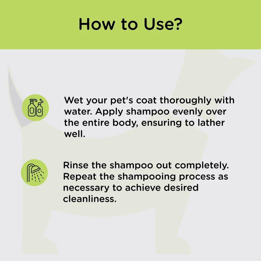 Papa Pawsome Itch No More Shampoo with Conditioner for Dogs