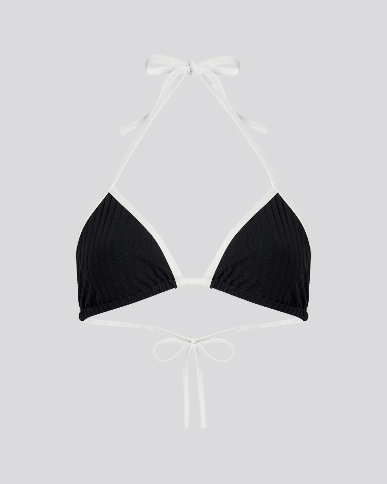 The Iris Ribbed Bikini Top