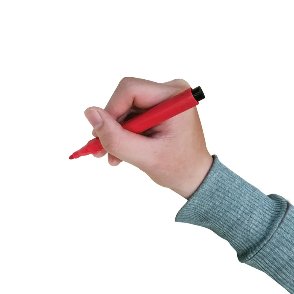 Triangular Grip Colour and Wipe Pens (Pack of 6)