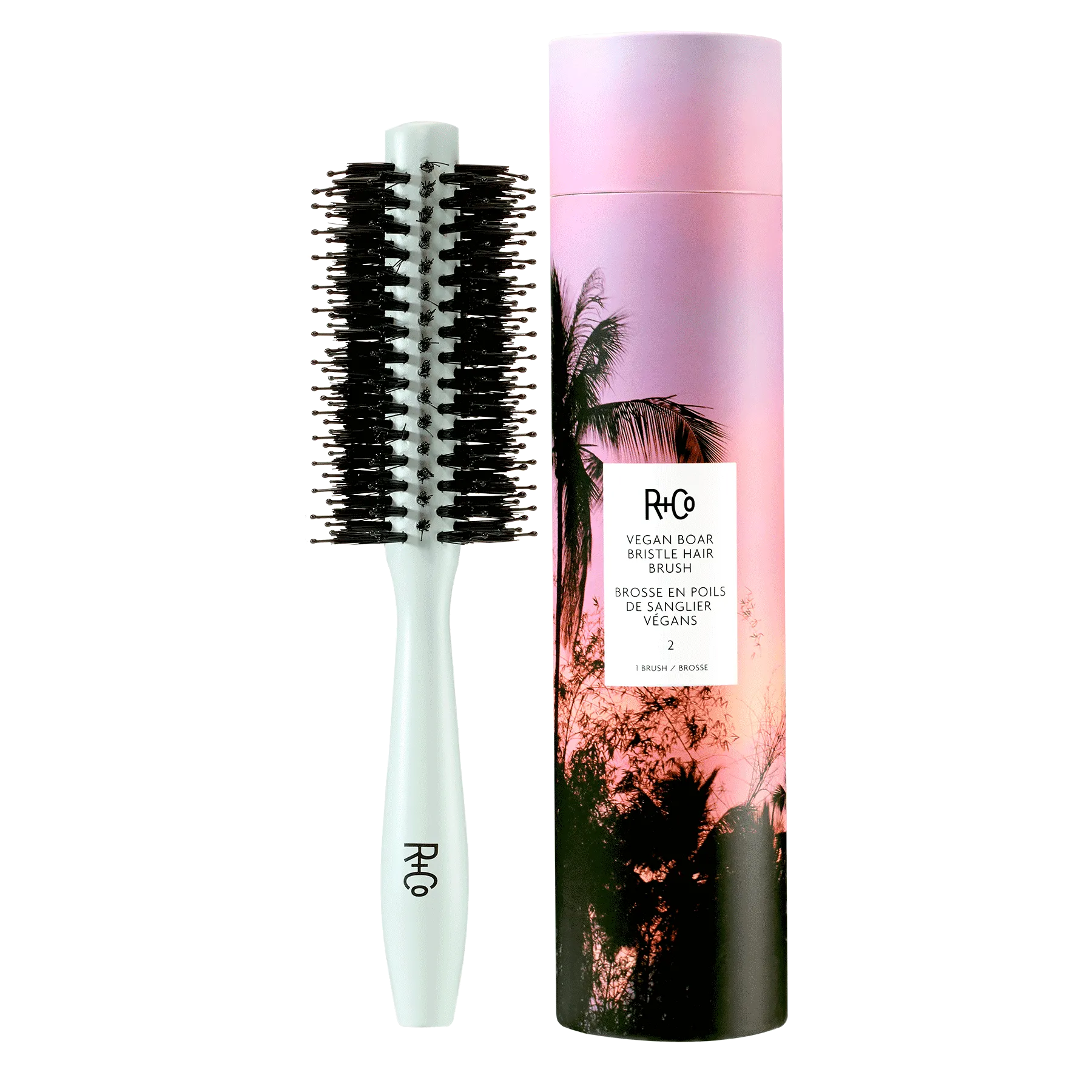 Vegan Boar Bristle Hair Brush #2