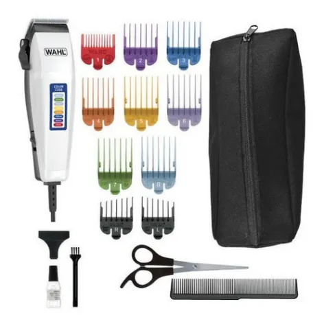 Wahl Color Coded Corded 220 Volts Hair Clipper Set w/Taper Lever 09155-2758
